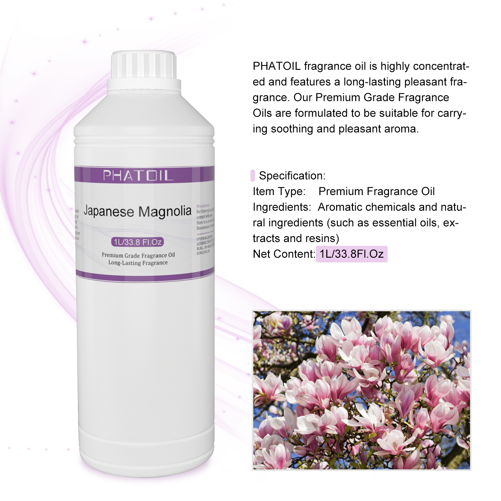 japanese magnolia fragrance oil